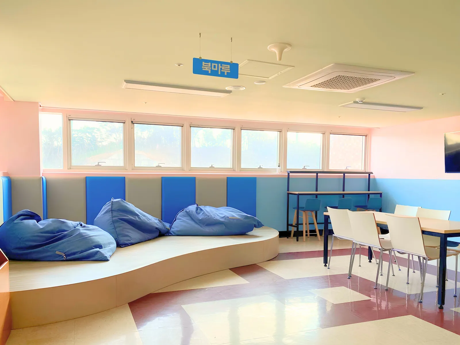 울산스포츠과학중고등학교 학교카페인테리어 리모델링